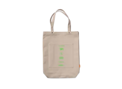 VAULTROOM Assemble Logo Canvas Tote Bag "Natural"