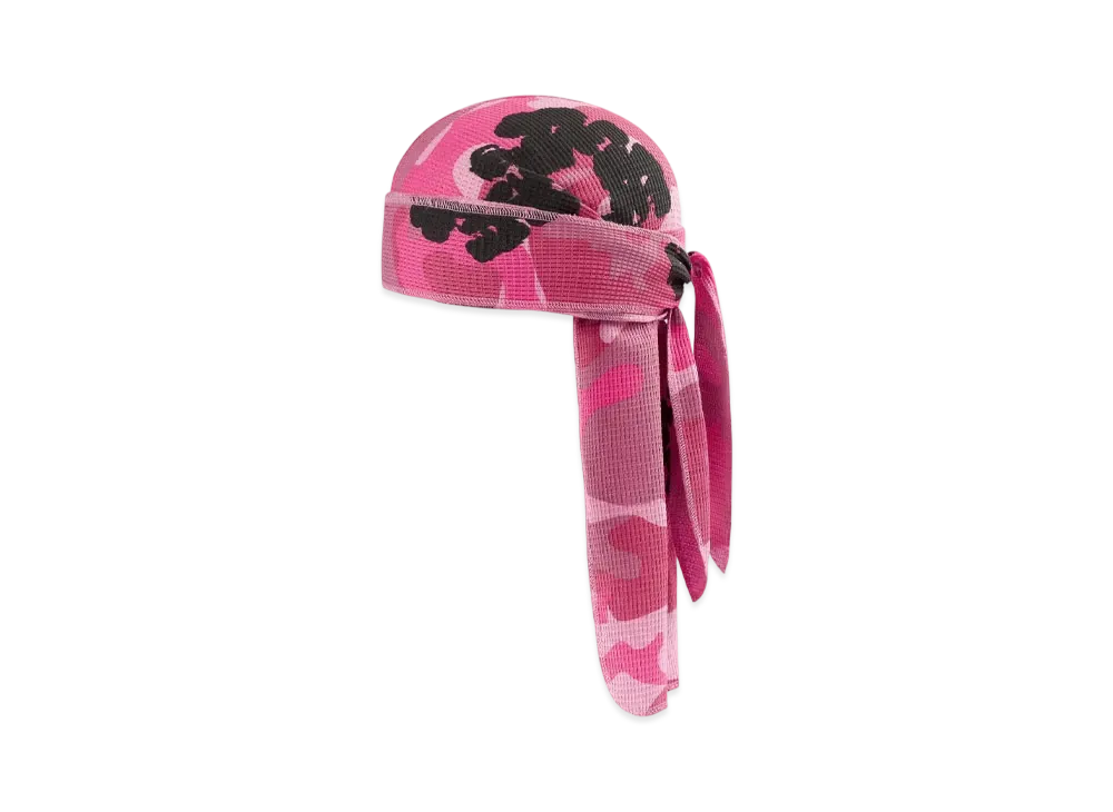 DENIM TEARS Pink Camo Cotton Wreath Durag "Pink Camo"