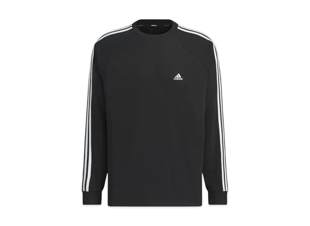 adidas BYD3S Loose Fit Pique Long Sleeve T-Shirt "Black"