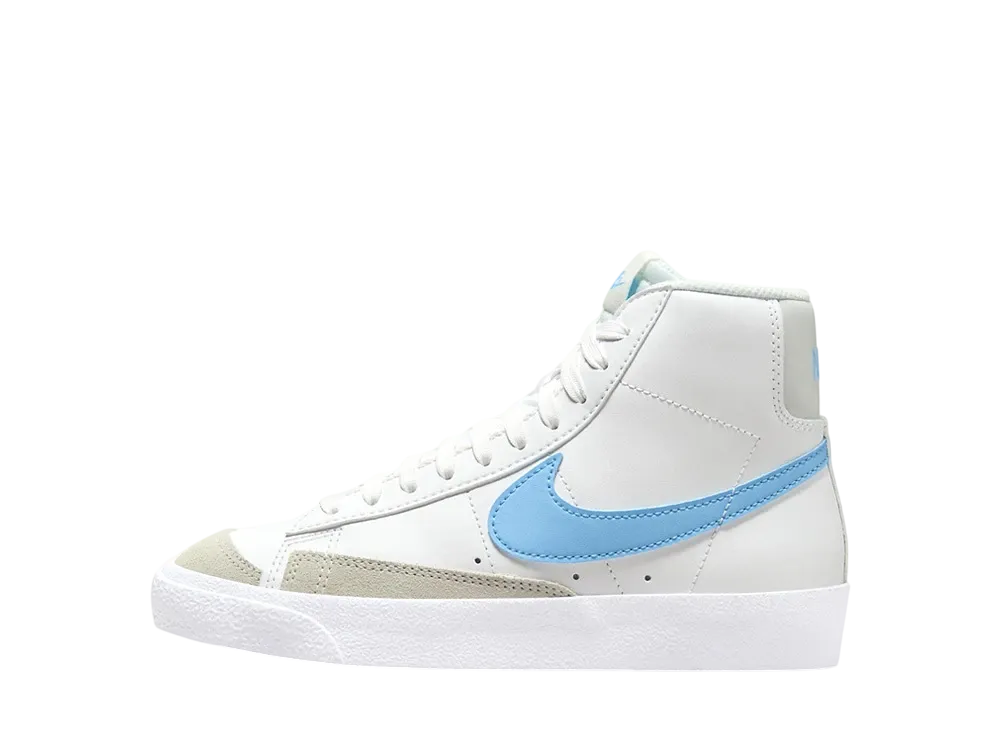 Nike GS Blazer Mid '77 "Summit White/Photon Dust/White/Aquarius Blue"
