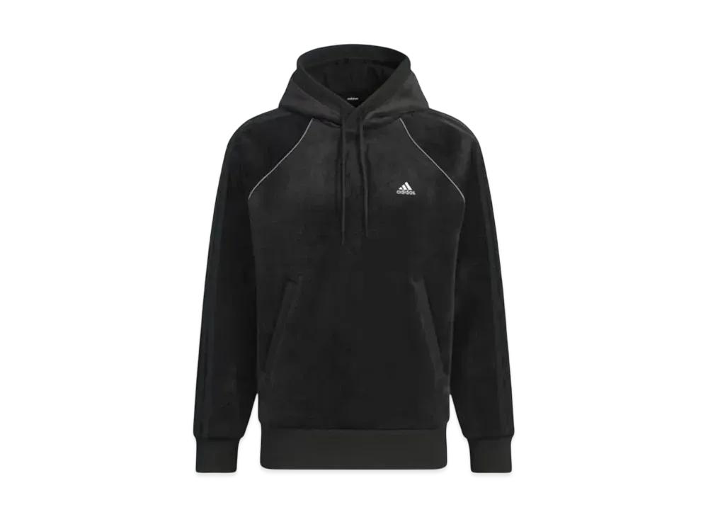 adidas BYD3S Loose Fit Velor Pullover Parka (Gender Neutral) "Black"