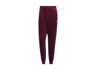 adidas BYD3S Loose Fit Velor Full Length Cuff Pants (Gender Neutral) "Maroon"
