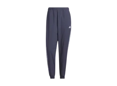 adidas Warding Loose Fit Wrinkled Nylon Woven Brushed Tricot Lined Pants (Gender Neutral) "Shadow Navy"
