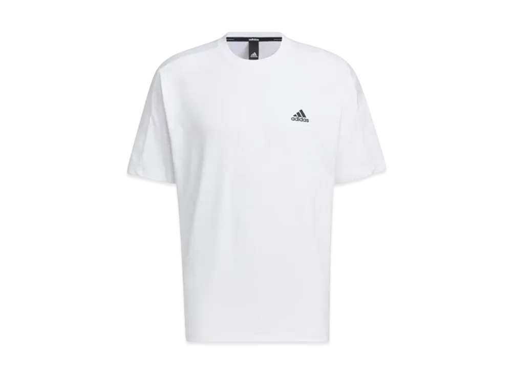 adidas Warding Loose Fit Heavy Single Jersey Short Sleeve T-Shirt "White"