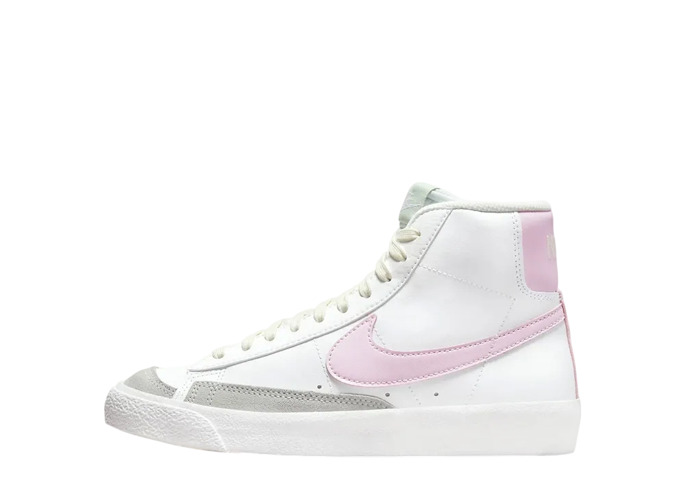 Nike GS Blazer Mid '77 "Summit White/Coconut Milk/Honeydew/Pink Foam"