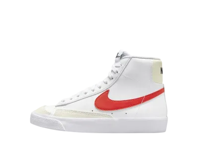 Nike GS Blazer Mid '77 "White/Coconut Milk/White/Picante Red"