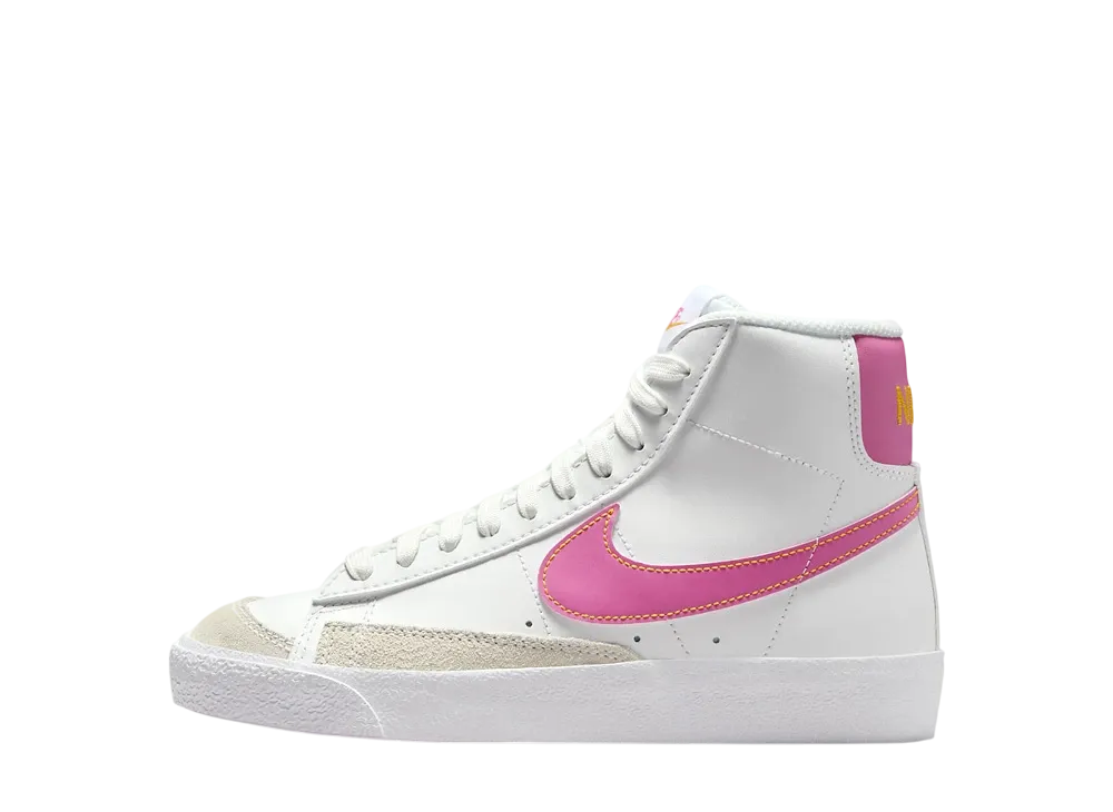 Nike GS Blazer Mid '77 "Summit White/University Gold/White/Pinksicle"
