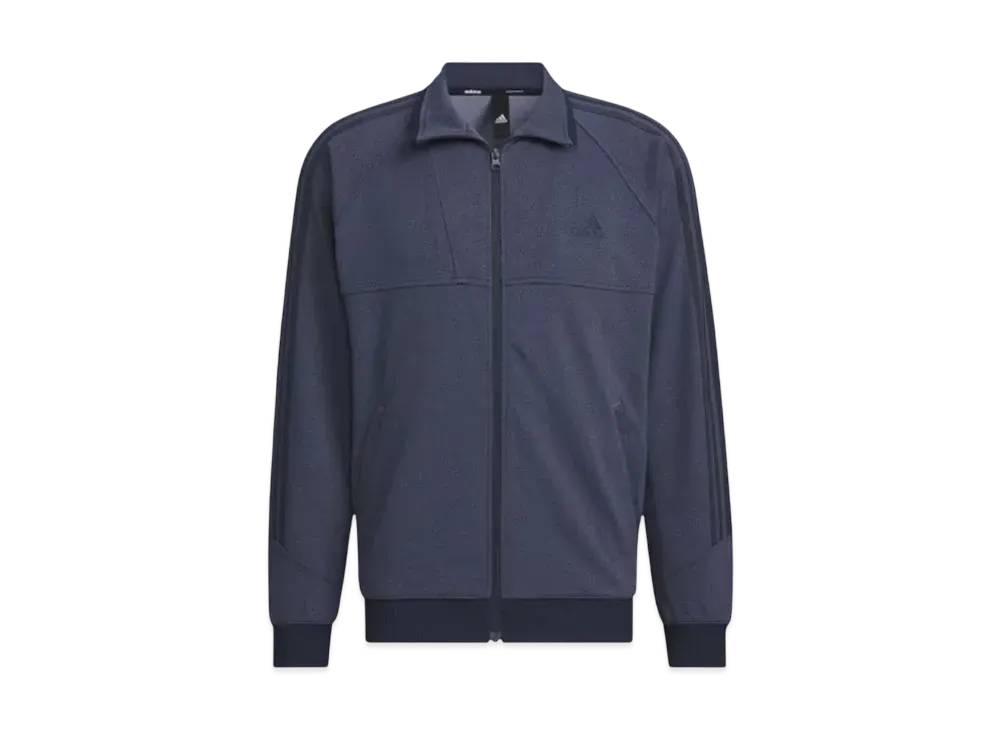 adidas 24/7 Regular Fit Aeroready Denim Track Jacket "Legend Ink"