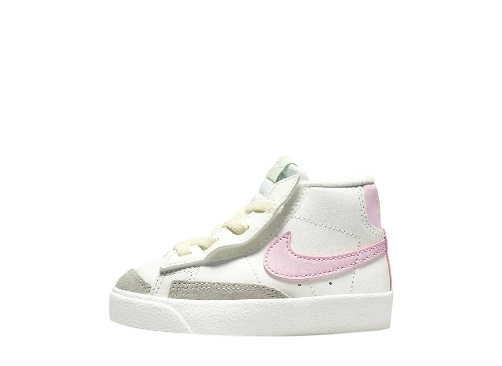 ナイキ TD ブレーザー ミッド '77 "サミットホワイト/ココナッツミルク/ハニーデュー/ピンクフォーム" (キッズ)