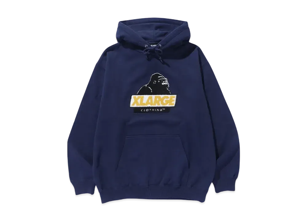 XLARGE SLANTED OG HOODED SWEATSHIRT "NAVY"