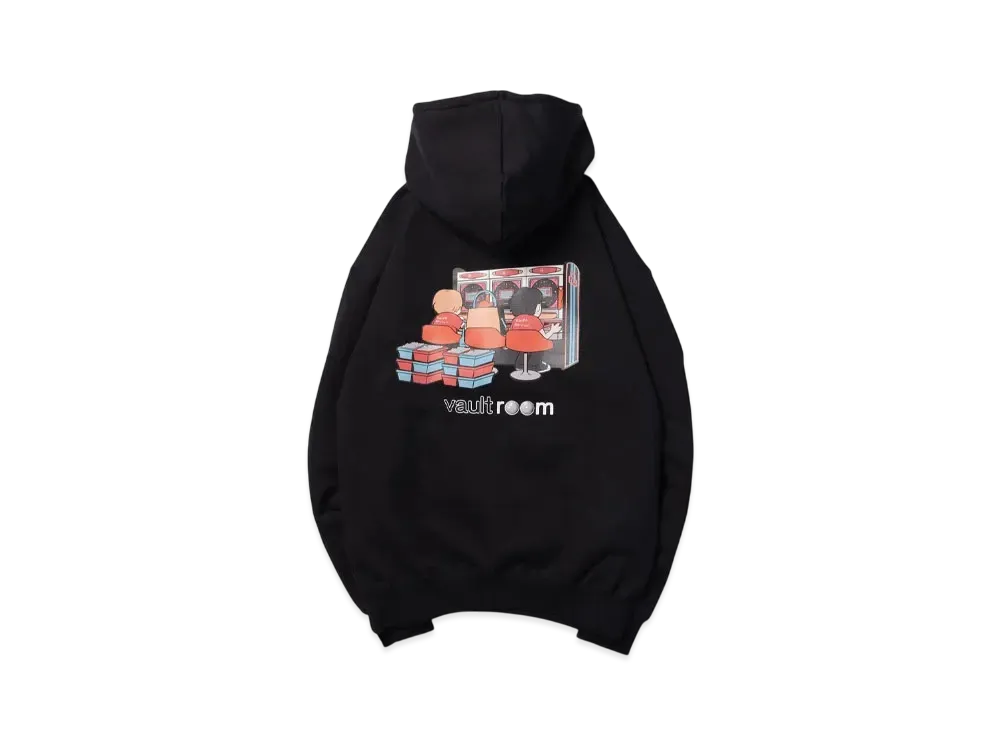 VAULTROOM x SLOPACHI STATION Hoodie "Black"