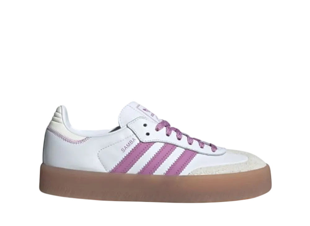 アディダスオリジナルス ウィメンズ サンベイ "クラウドホワイト/プリラヴドパープル/オフホワイト"