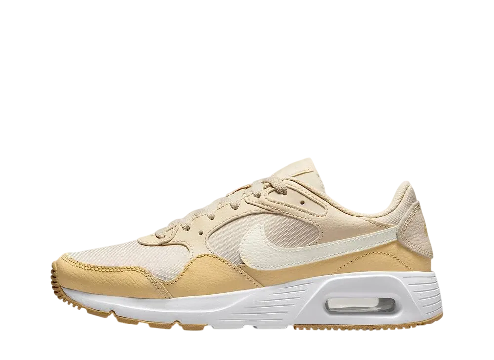 ナイキ ウィメンズ エアマックス SC "ライトオールウッドブラウン/チームゴールド/ホワイト/ソフトパール"