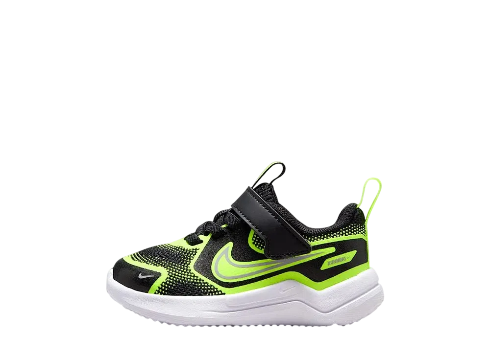 ナイキ TD コズミック ランナー "ブラック/ボルト/ウルフグレー" (キッズ)