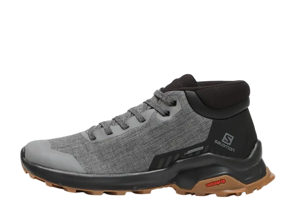 Salomon X Reveal Chukka Climasalomon Waterproof "Quiet Shade/Black/Gum"