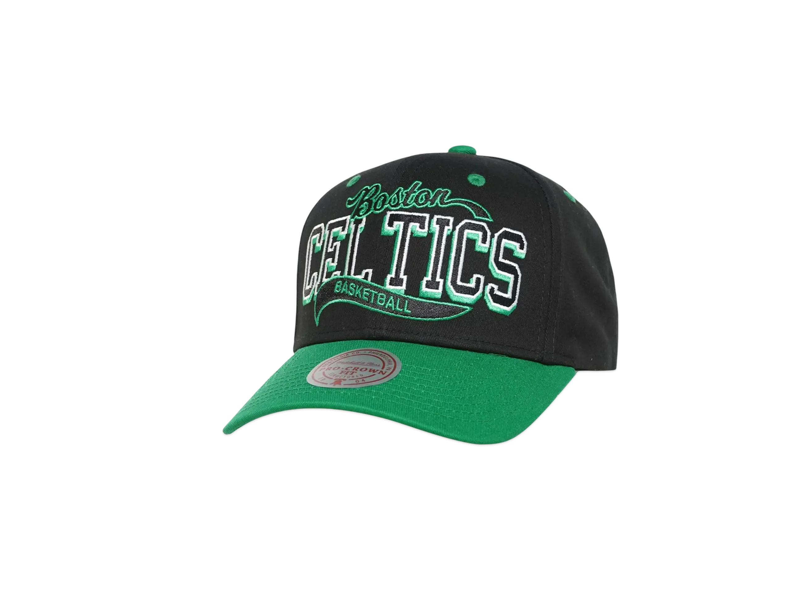 Mitchell&Ness NBA BLOCK SWEEP PRO SNAPBACK CELTICS "BLACK"