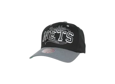 Mitchell&Ness NBA BLOCK SWEEP PRO SNAPBACK NETS "BLACK"