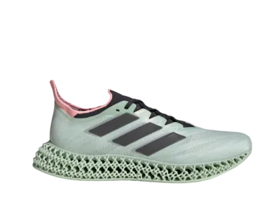 アディダス 4DFWD 4 ランニング "リネングリーン/カーボン/ピンクスパーク"