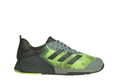 adidas Dropset 3 Strength Training "Silver Green/Night Cargo/Lucid Lemon"
