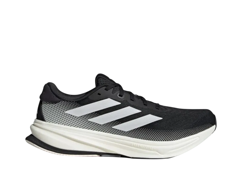 アディダス スーパーノヴァ ライズ2 ワイド ランニング "コアブラック/ゼロメタリック/クリスタルホワイト"