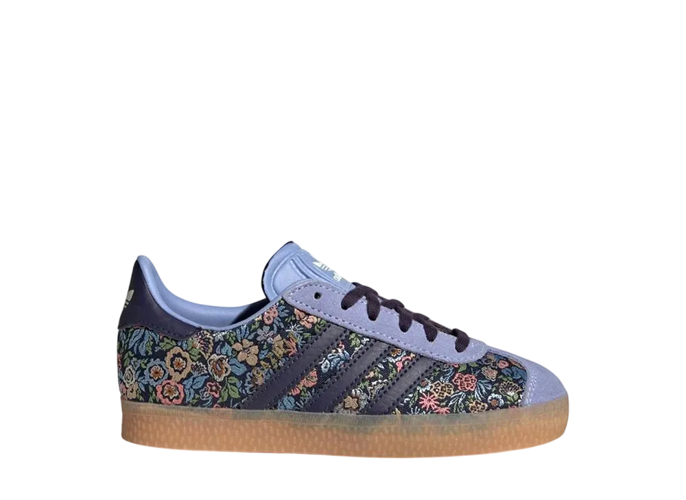 リバティ ロンドン × アディダスオリジナルス PS ガゼル コンフォート クロージャー エラスティック "サプライヤーカラー/サプライヤーカラー/ガム" (キッズ)