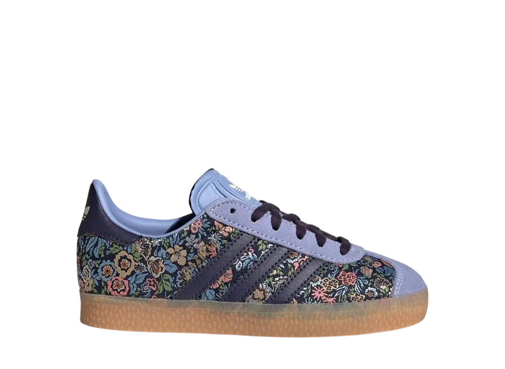 リバティ ロンドン × アディダスオリジナルス GS ガゼル コンフォート クロージャー エラスティック "サプライヤーカラー/サプライヤーカラー/ガム"