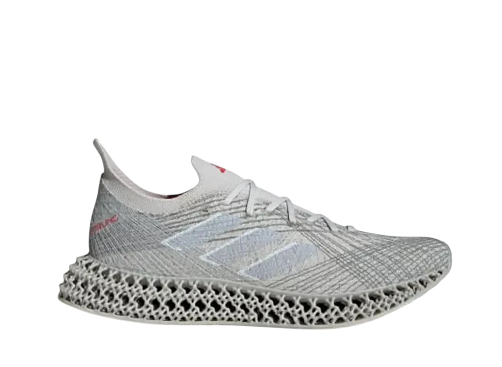 ストリングス × アディダス 4DFWD ランニング "グレーワン/マットシルバー/ピュアルビー"