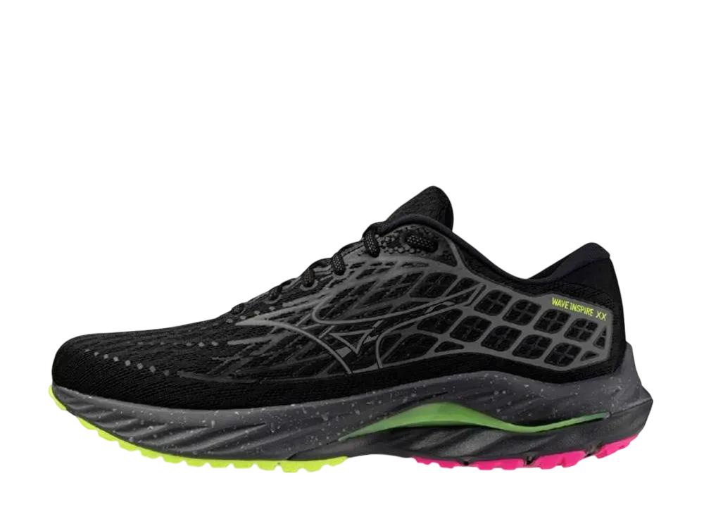 ミズノ ウエーブインスパイア20 "ブラック/シルバー/イエロー"