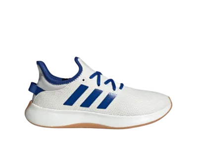 adidas Women's Cloudfoam Pure "Core White/Royal Blue/Grey One"