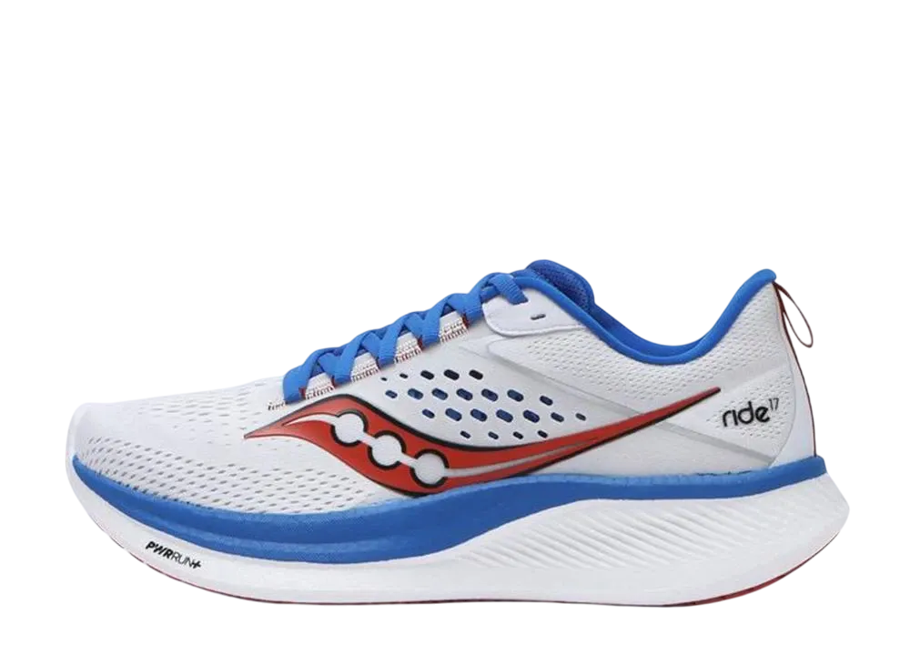 サッカニー ライド17 "ホワイト/コバルト"