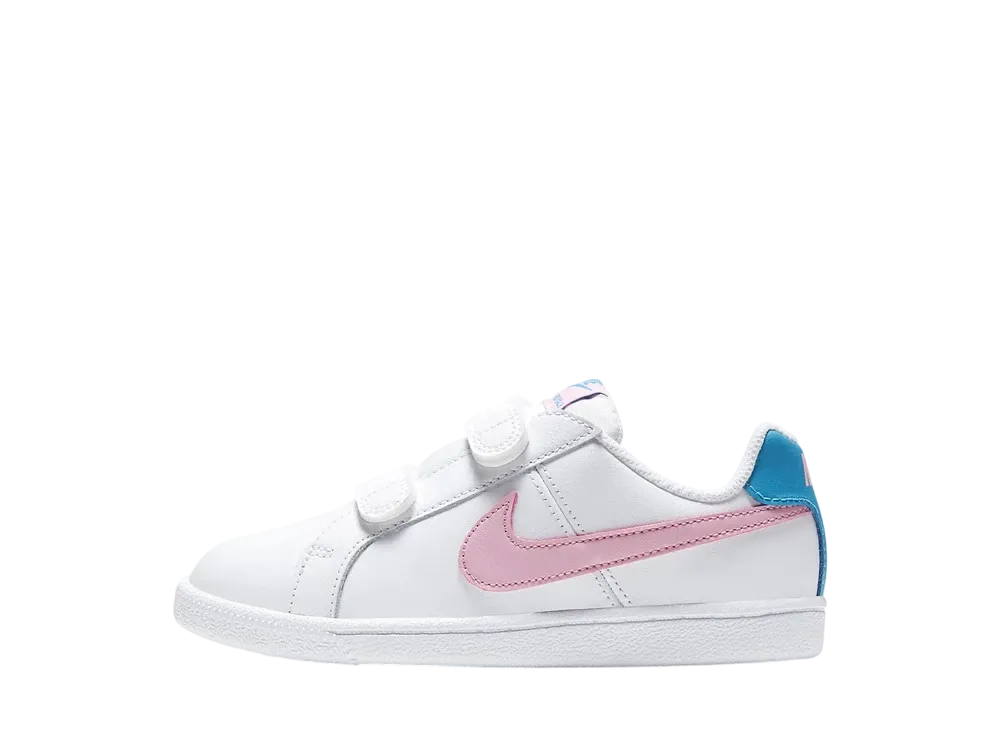 Nike PS Court Royale "White/Laser Blue/Pink"