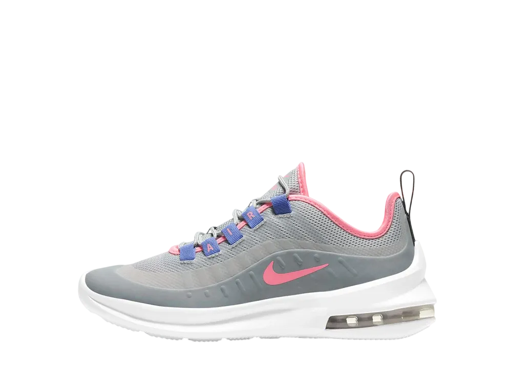 Nike GS Air Max Axis "Light Smoke Gray/Dark Smoke Gray/Sapphire/Sunset Pulse"