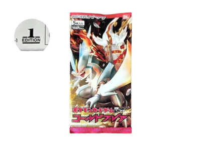 ポケモンカードゲーム ブラック&ホワイト 拡張パック コールドフレア 1ED パック