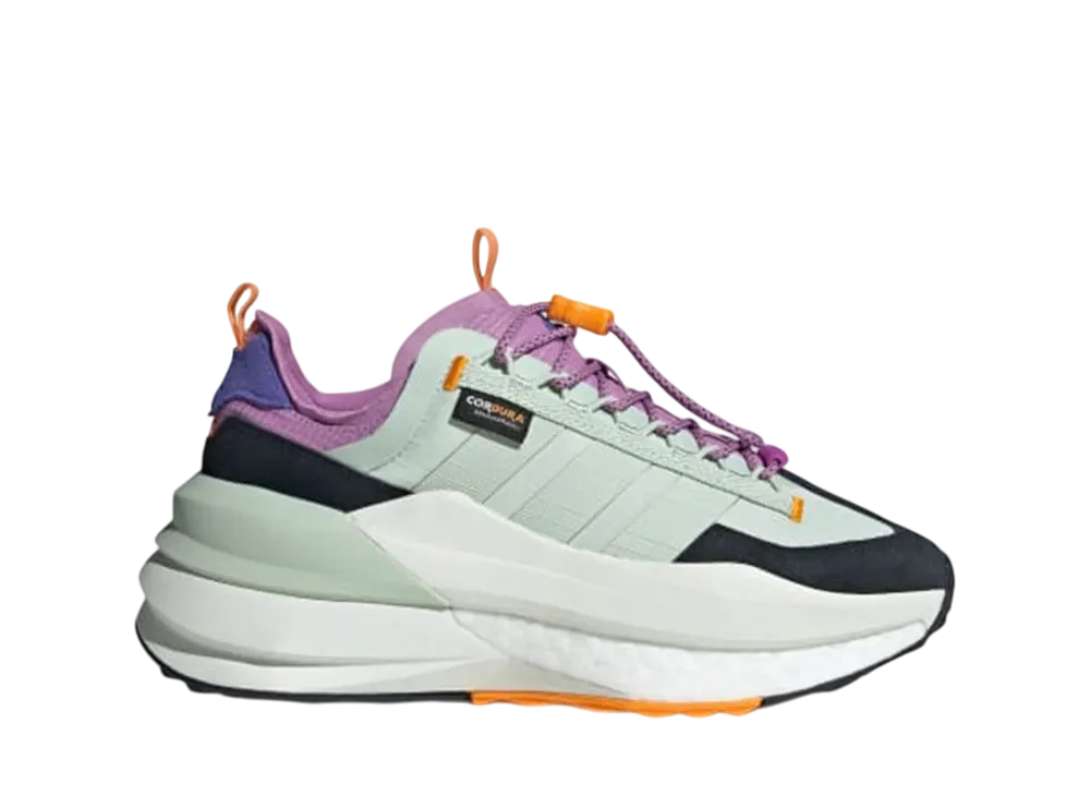 アディダス ウィメンズ エヴリン X "リネングリーン/プリラブドパープル"