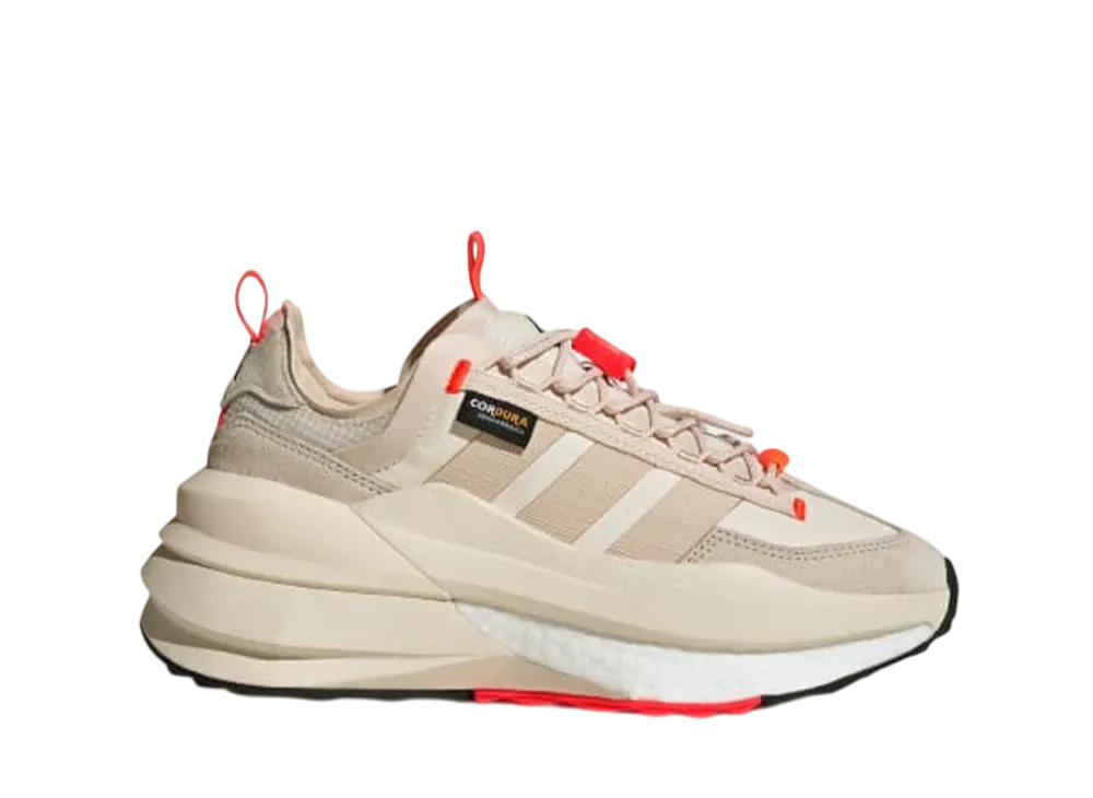 アディダス ウィメンズ エヴリン X "ワンダーホワイト/ハローアイボリー/ソーラーレッド"