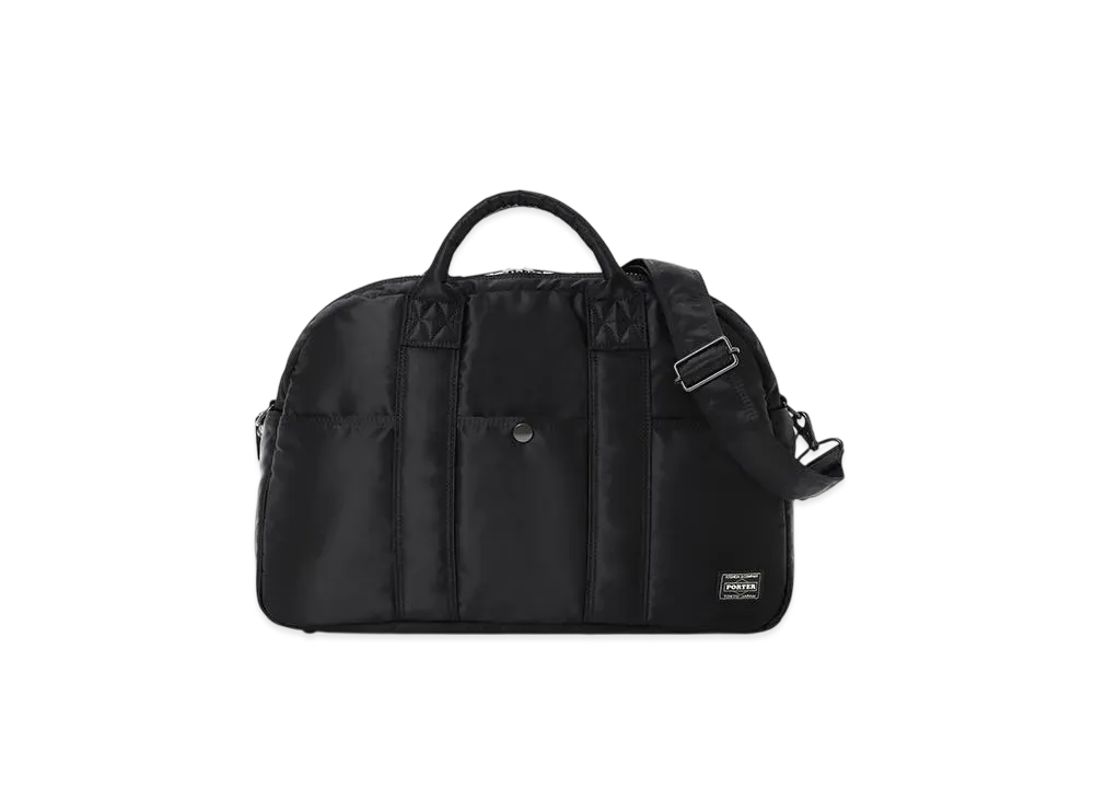 PORTER / TANKER Boston Bag (L) "Black"