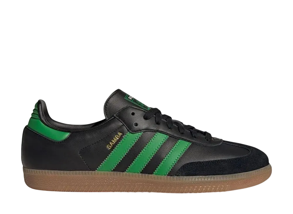 アディダス サンバ チーム オースティンFC "コアブラック/リアルグリーン/ガム"