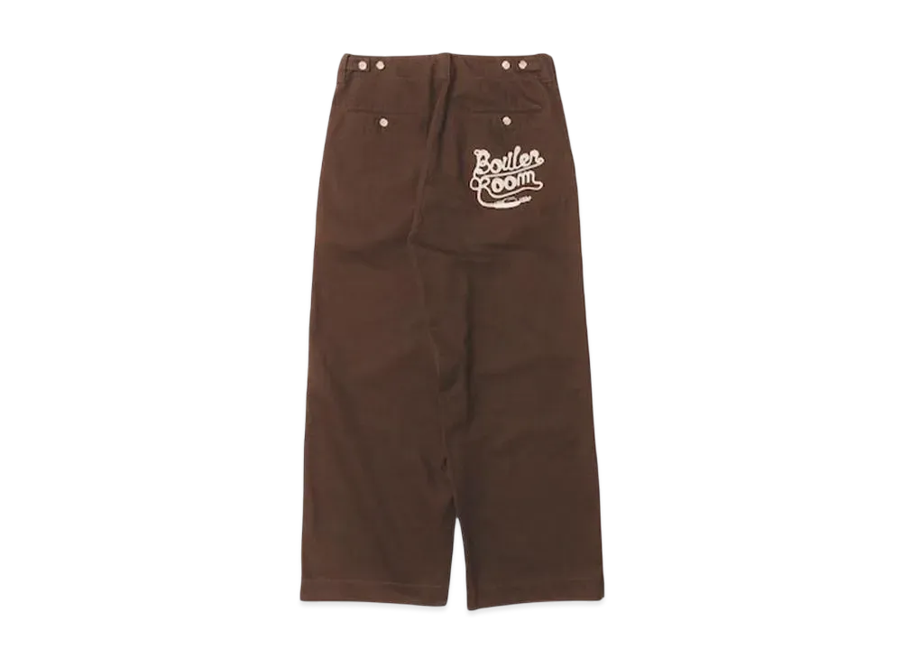 BEAMS T x Boiler Room x FAF Work Pants "Brown"
