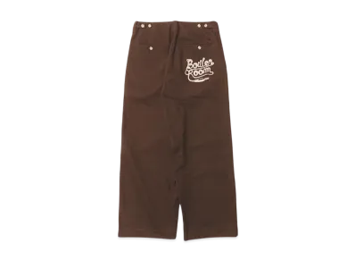 BEAMS T x Boiler Room x FAF Work Pants "Brown"