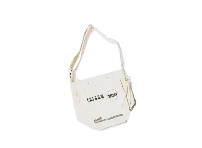 BEAMS T x Boiler Room x FAF Sholder Bag "Ecru"