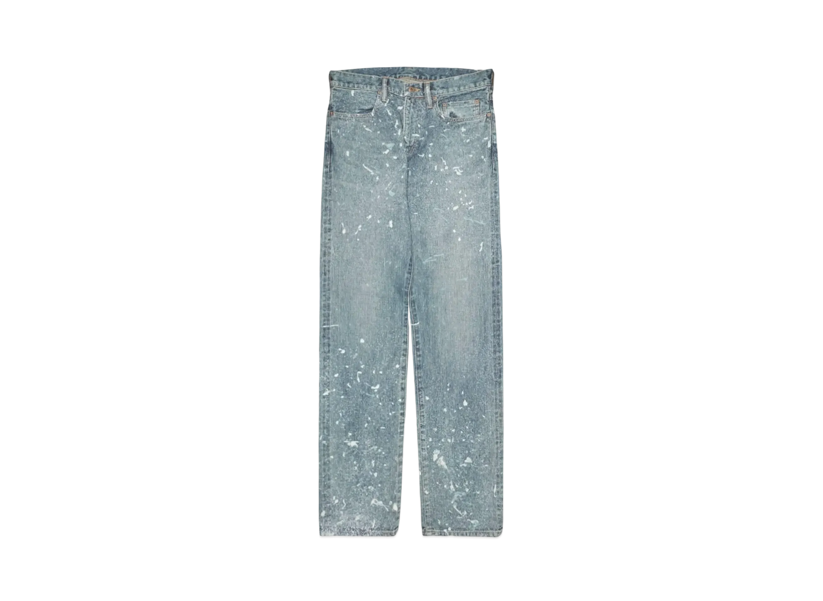 SUGARHILL MOLDED DENIM TROUSERS STRAIGHT CUT "INDIGO"