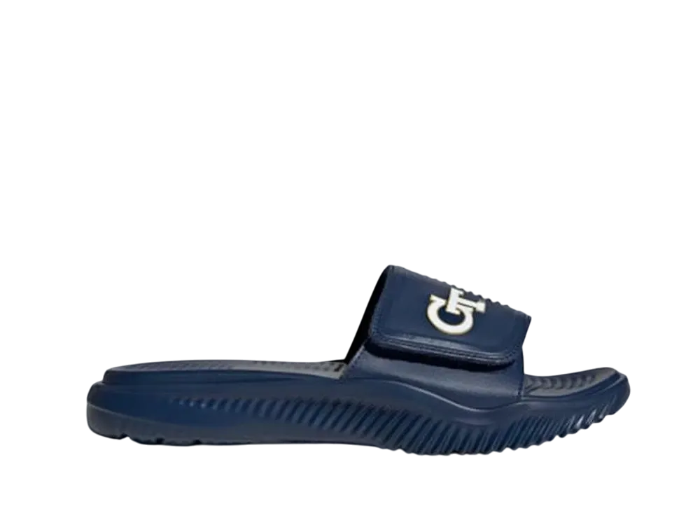 アディダス アルファバウンス スライド2.0 ジョージア工科大学 "チームネイビーブルー2/チームサンド/クラウドホワイト"