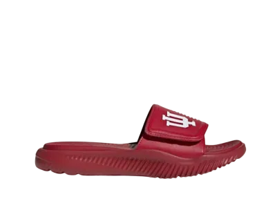 adidas Alphabounce Slides 2.0 Indiana University "Team Victory Red/Cloud White"