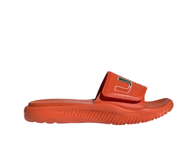 adidas Alphabounce Slides 2.0 Miami University "Collegiate Orange/Dark Green/Cloud White"