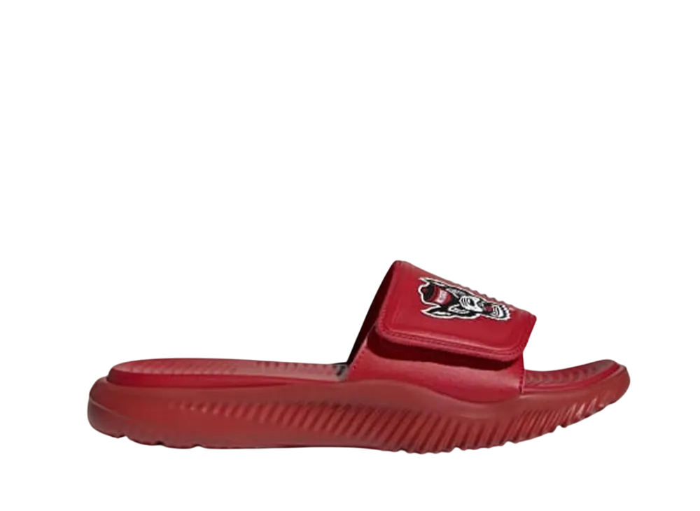 アディダス アルファバウンス スライド2.0 NC州立大学 "チームパワーレッド2/クラウドホワイト/コアブラック"