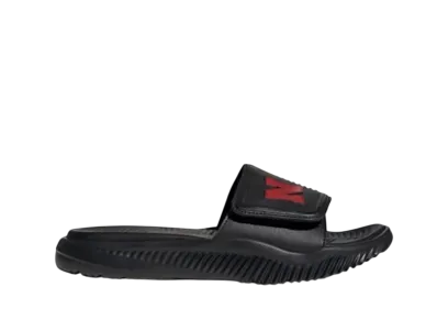 adidas Alphabounce Slides 2.0 Nebraska University "Core Black/Team Power Red 2"