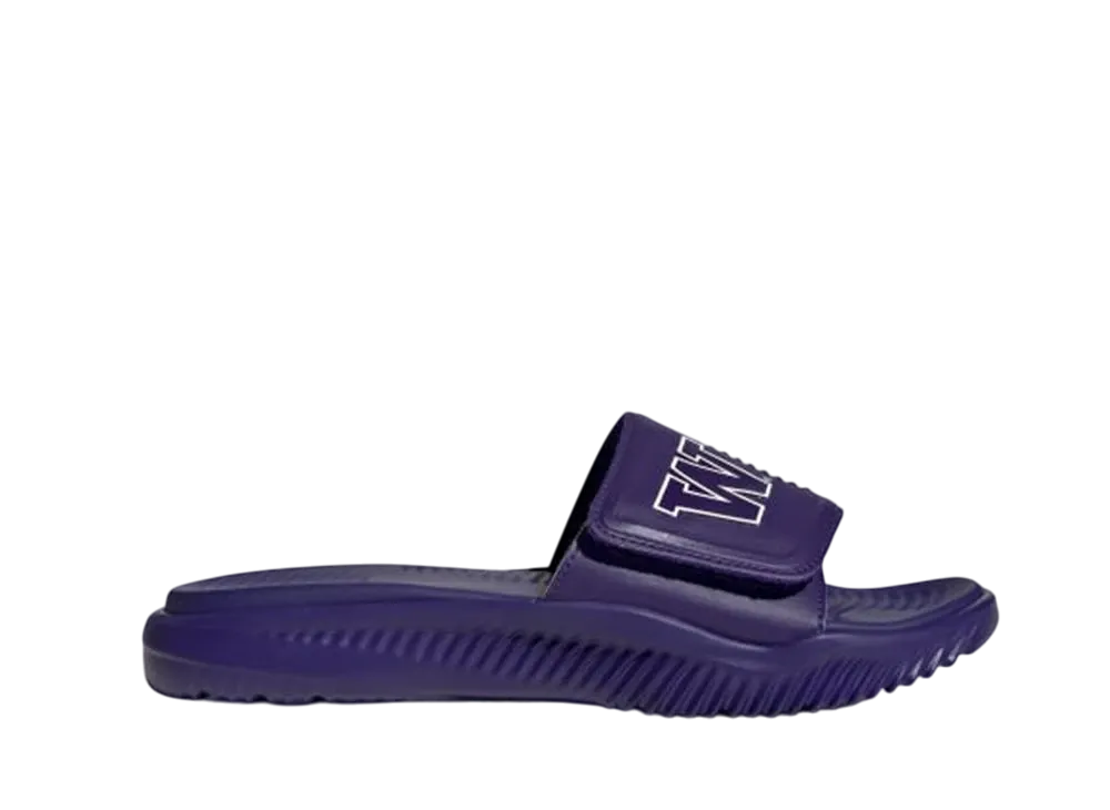 アディダス アルファバウンス スライド2.0 ワシントン大学 "チームカレッジパープル/クラウドホワイト"