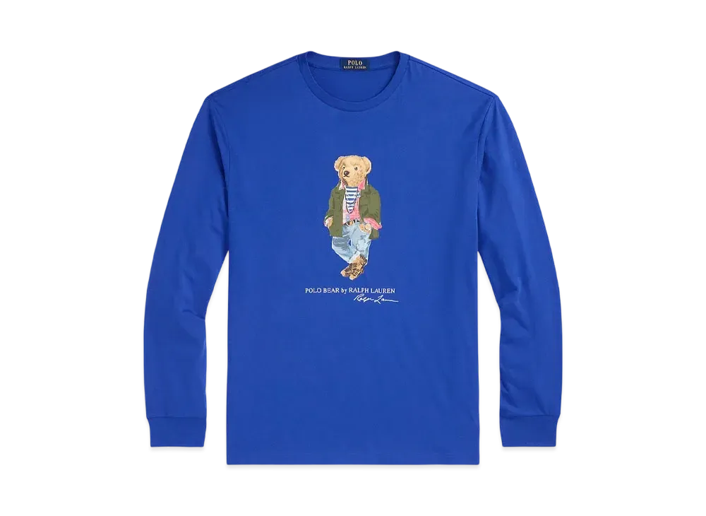 Polo Ralph Lauren Classic Fit Polo Bear Jeraey T-shirt "Blue"