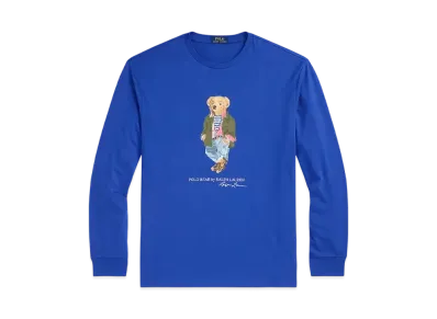 Polo Ralph Lauren Classic Fit Polo Bear Jeraey T-shirt "Blue"