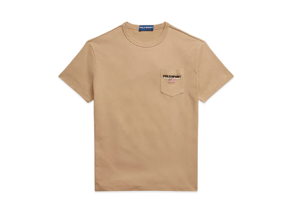 Polo Ralph Lauren Classic Fit Polo Sport Pocket T-Shirt "Brown"
